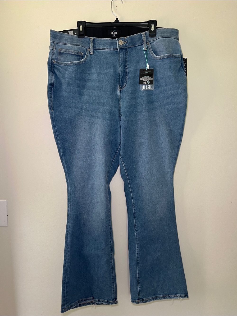 LuLaRoe Blue Flare Jeans